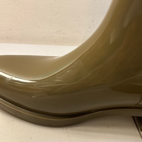 Sam Edelman Rubber Rain Glossy Knee-High Boots - Picture 6 of 14